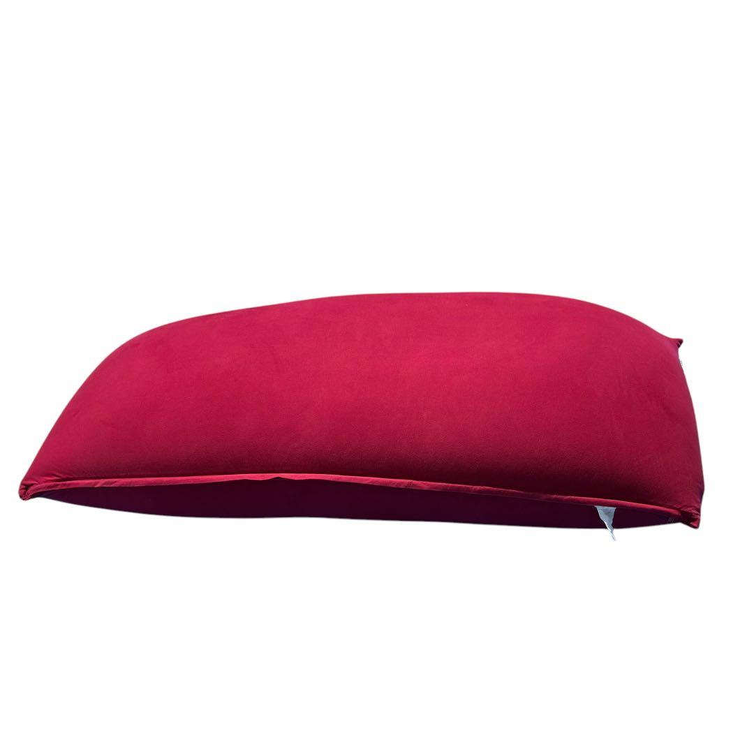 【美品】ヨギボー yogibo　ワインレッド ビーズクッション ヨギボーマックス