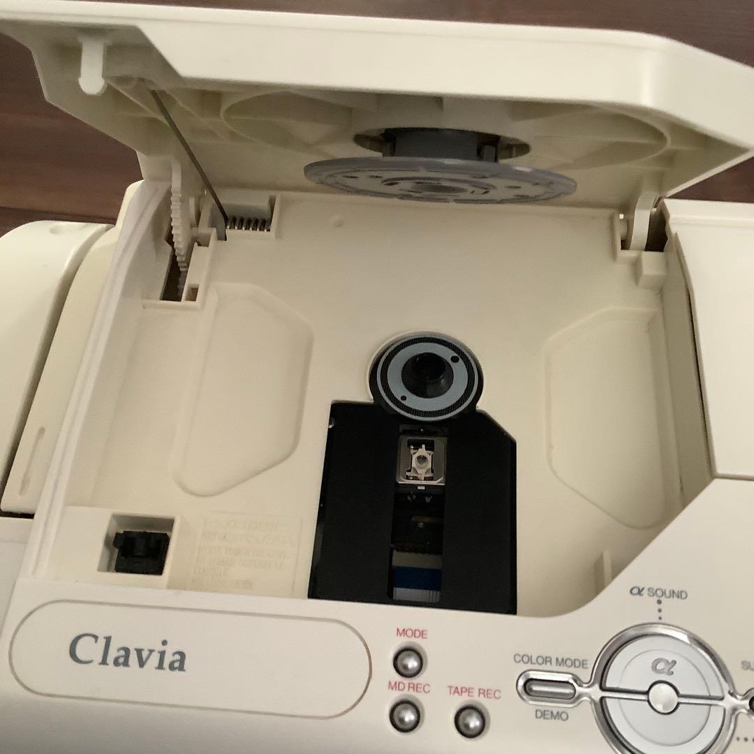 ビクター CD/MDラジカセ Clavia RC-L1MD-W