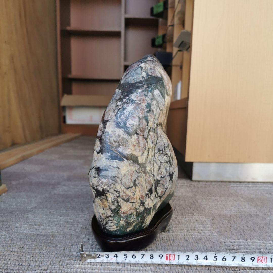 根尾谷産　菊花石　11.2キロ　鑑賞石　石　置物　オブジェ　インテリア　盆石