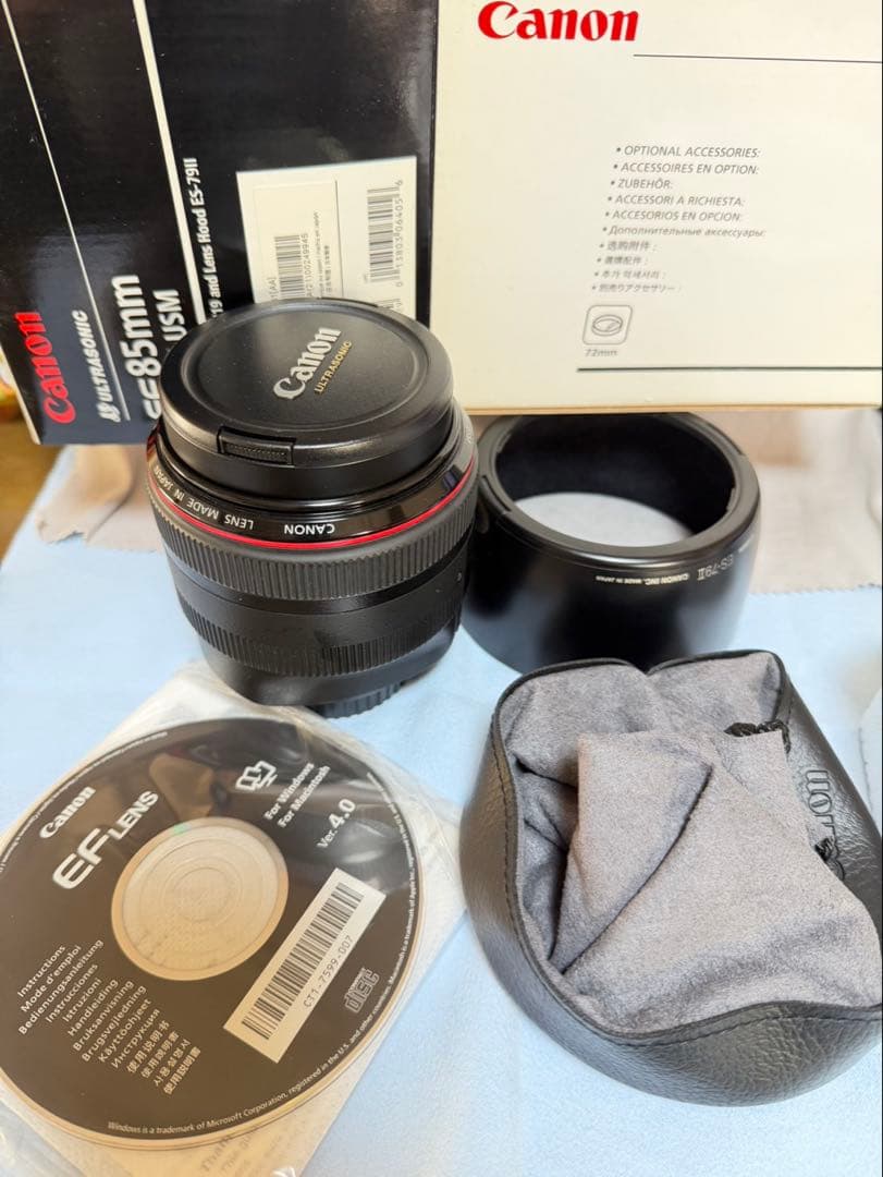 Canon EF85mm F1.2L II USM｜