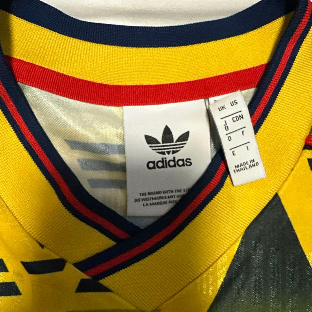 シウマイ様希少美品復刻アーセナル ９１〜９３シーズンアウェーサイズXL