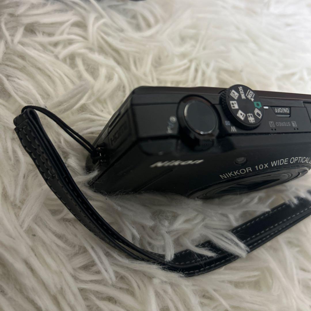 【一部訳あり】Nikon COOLPIX S8100 ブラック　動作確認済み
