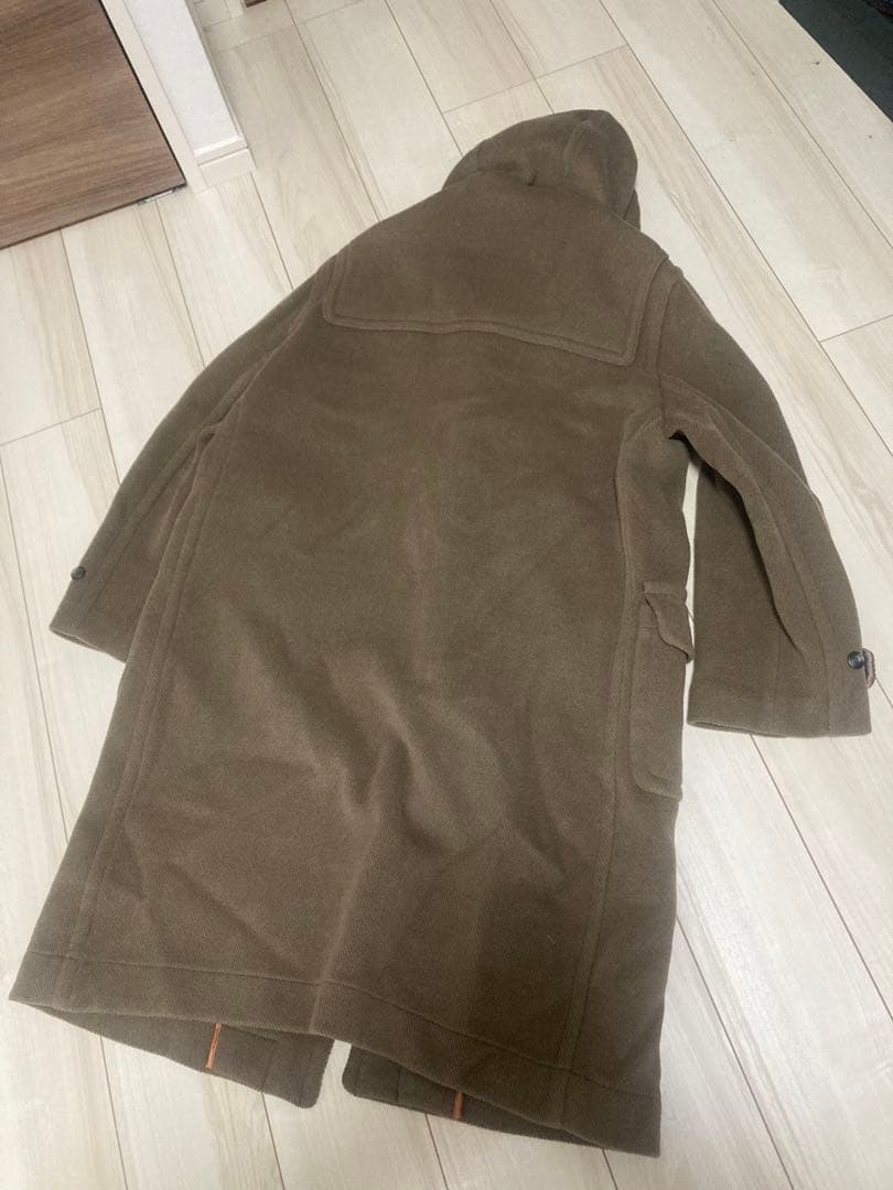 英国製　モンゴメリー　ダッフルコート　ムーアブルック ヘリンボーン　ブラウン