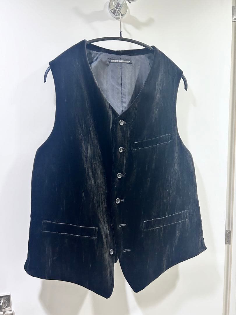 Yohji Yamamoto 23-24AW ベルベットベスト