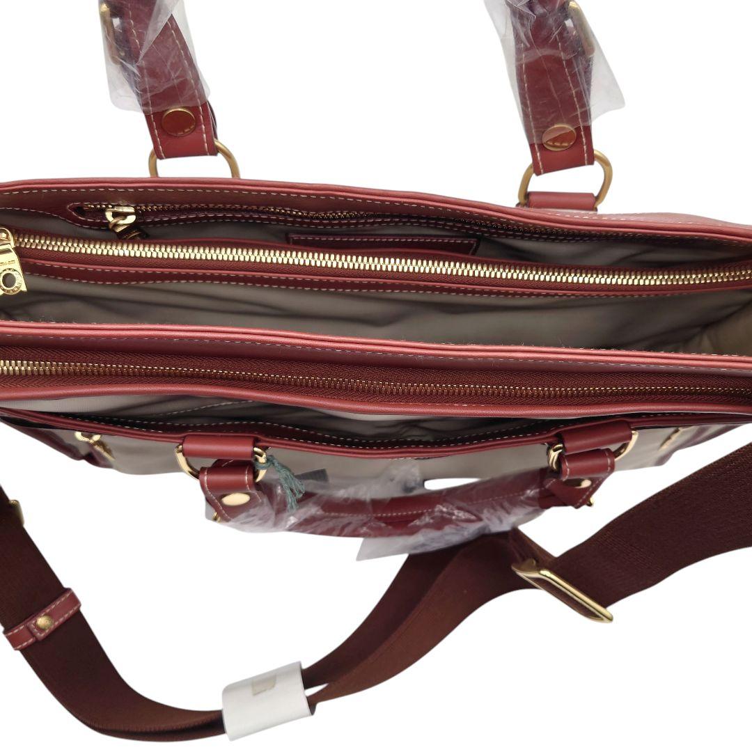 ハンティングワールド　ナイロン　レザー　2WAY ショルダー　ビジネス　バッグ