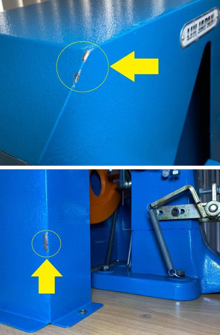 超強力穴あけ機　モデルNO　SMM-722-H型　レーザーマーカー付き