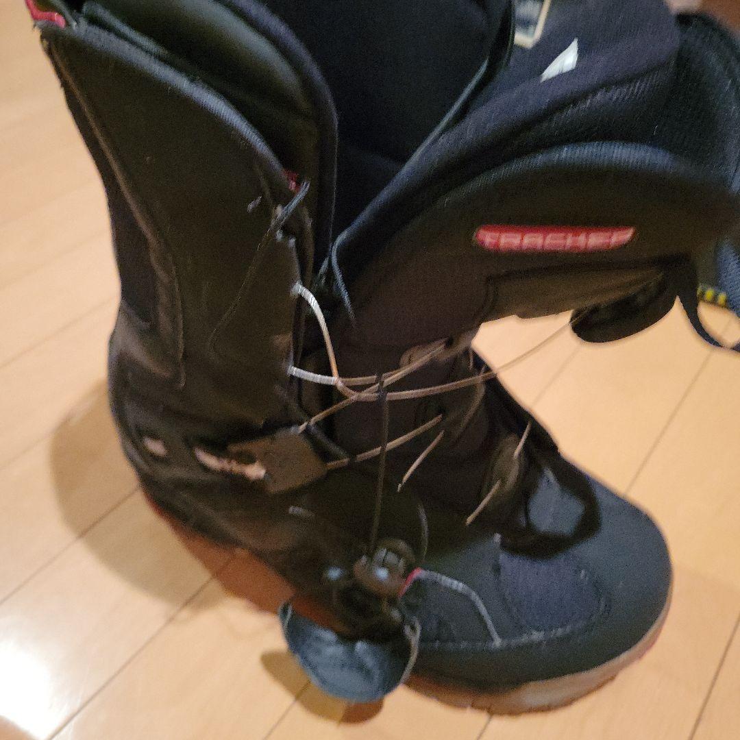 Cracker スノーボードブーツ 黒/赤 傷なし汚れなしかなり買い得