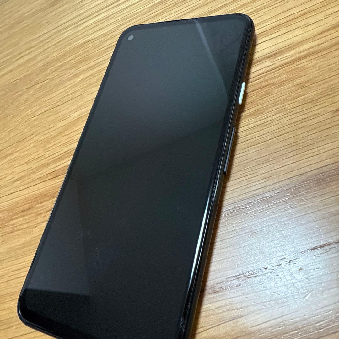 【美品】Google Pixel 4a 黒 本体 箱、充電ケーブルあり ブラック