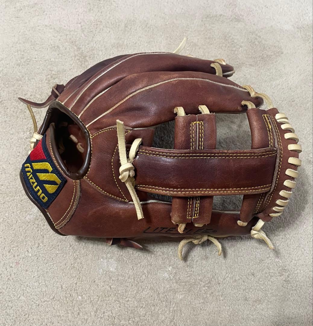 ※レア品（当時物）　美品　ミズノ　ワールドウィン　軟式内野手用グローブ