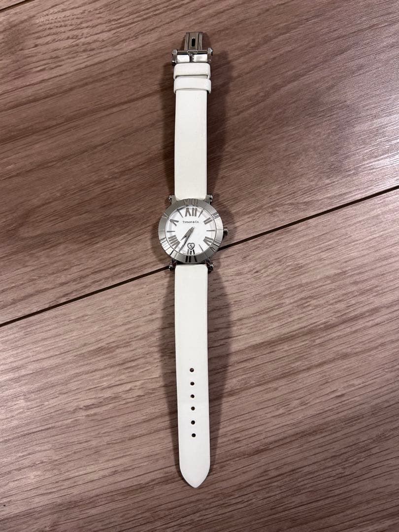 Tiffany & Co. ホワイトクォーツ時計