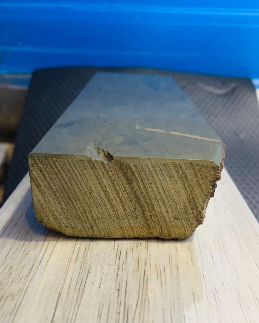 天然砥石　正本山　奥殿　戸前　緑板　仕上げ砥石