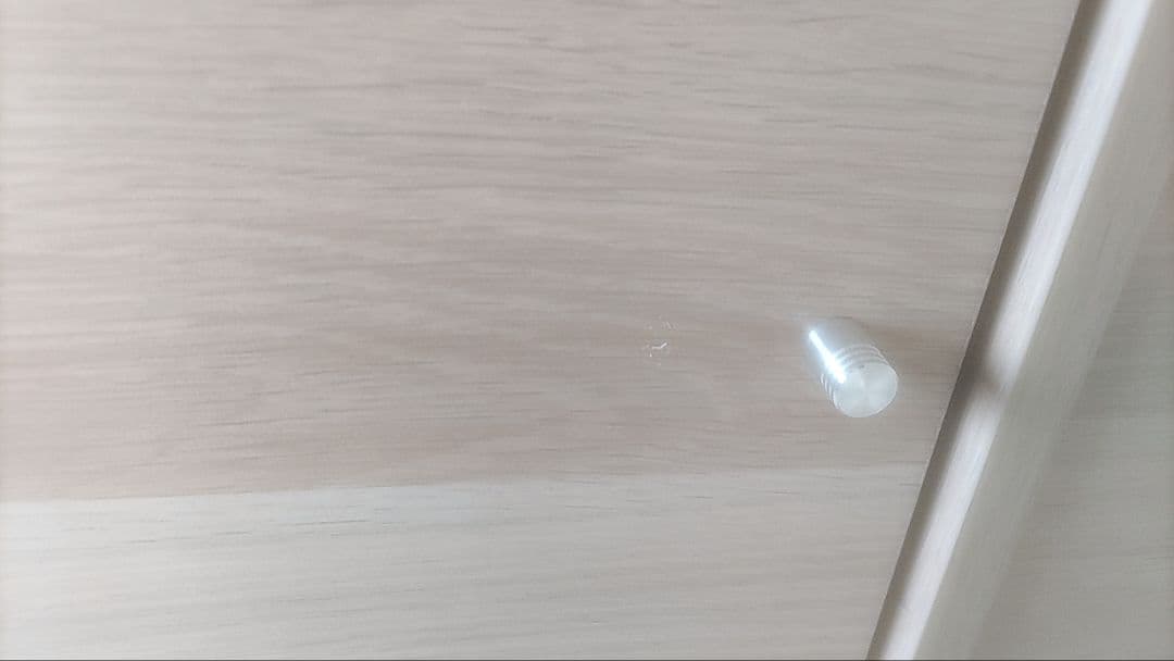 IKEAのシェルフユニット　ホワイトステインオーク調