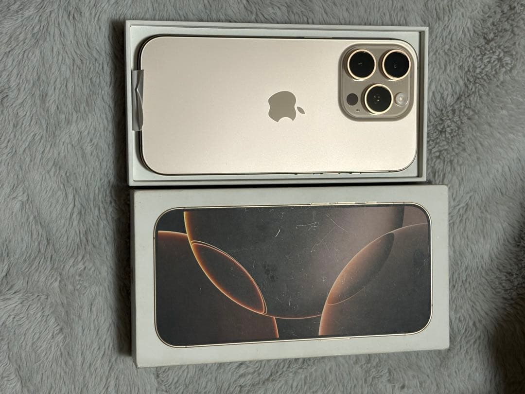 iPhone 16 Pro 128GBデザートチタニウム