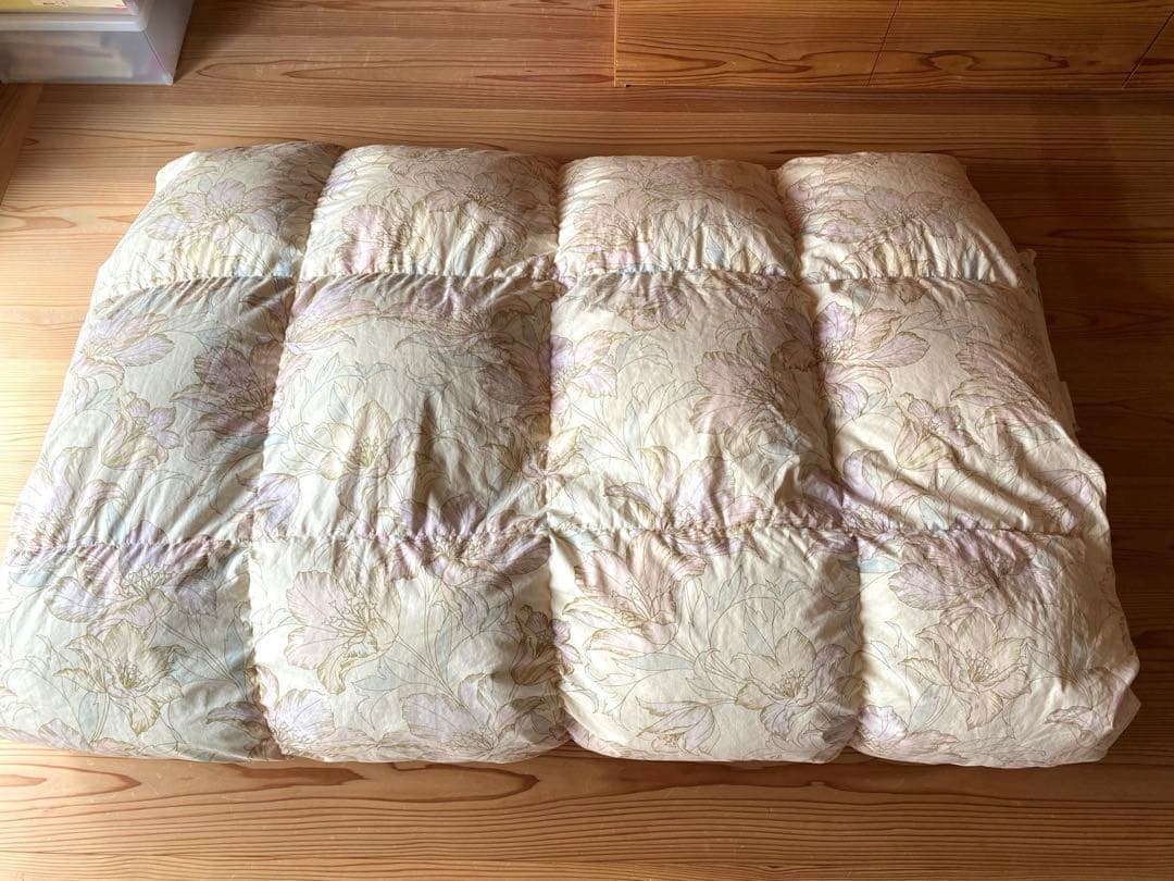 日本製　高級羽毛掛布団　ホワイトグース90%