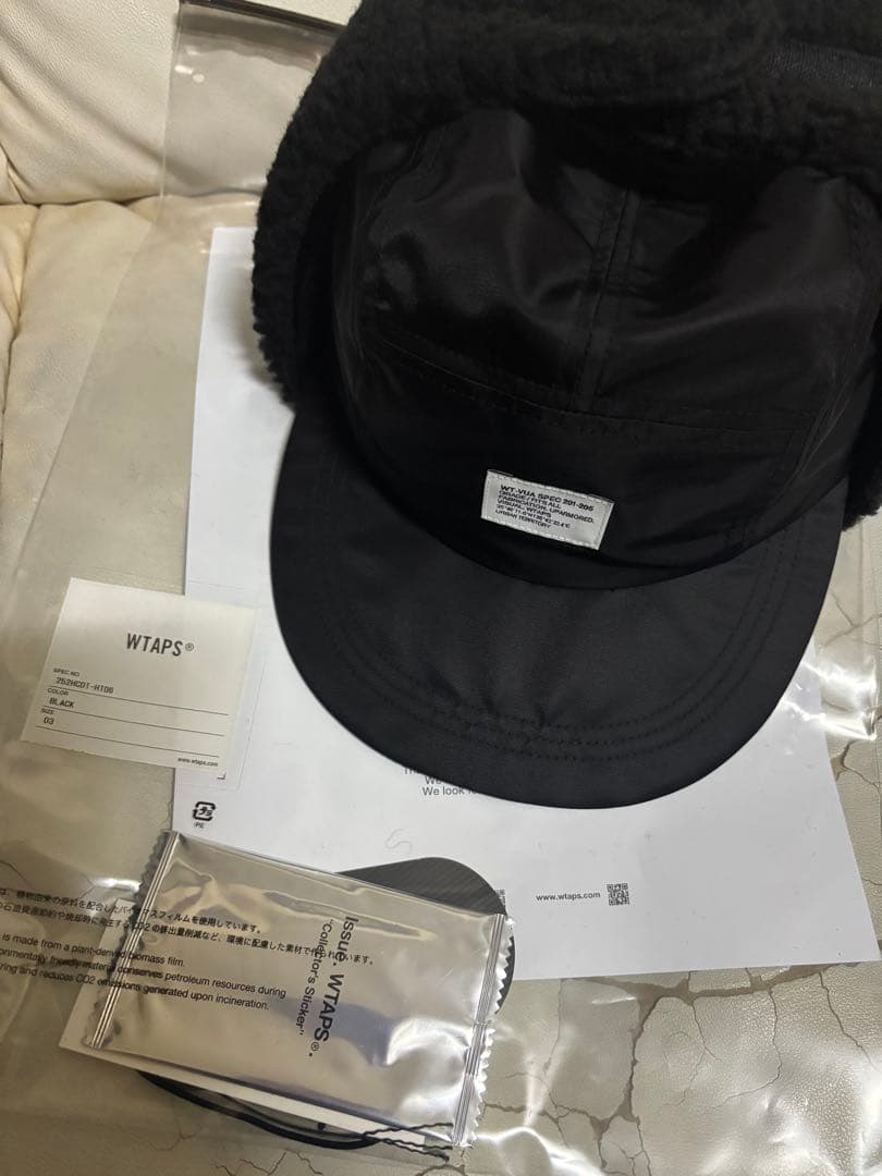 25AW WTAPS CAP NYLON SATIN CORDURA L 美品