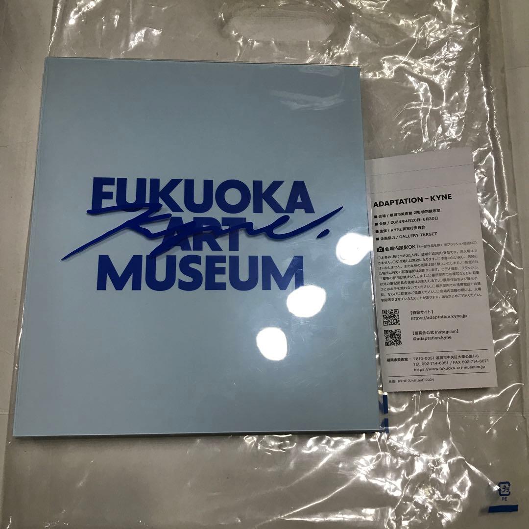 ADAPTATION - KYNE 図録　福岡市美術館　KYNEサイン入