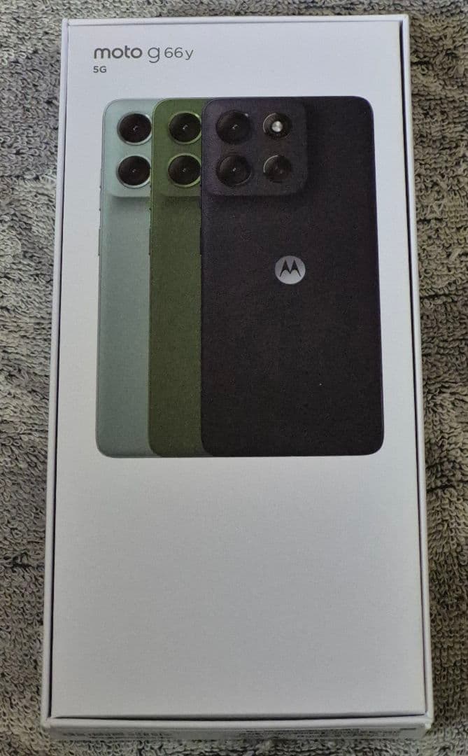 motorola moto g66y 5G 本体　スペースブラック　未使用
