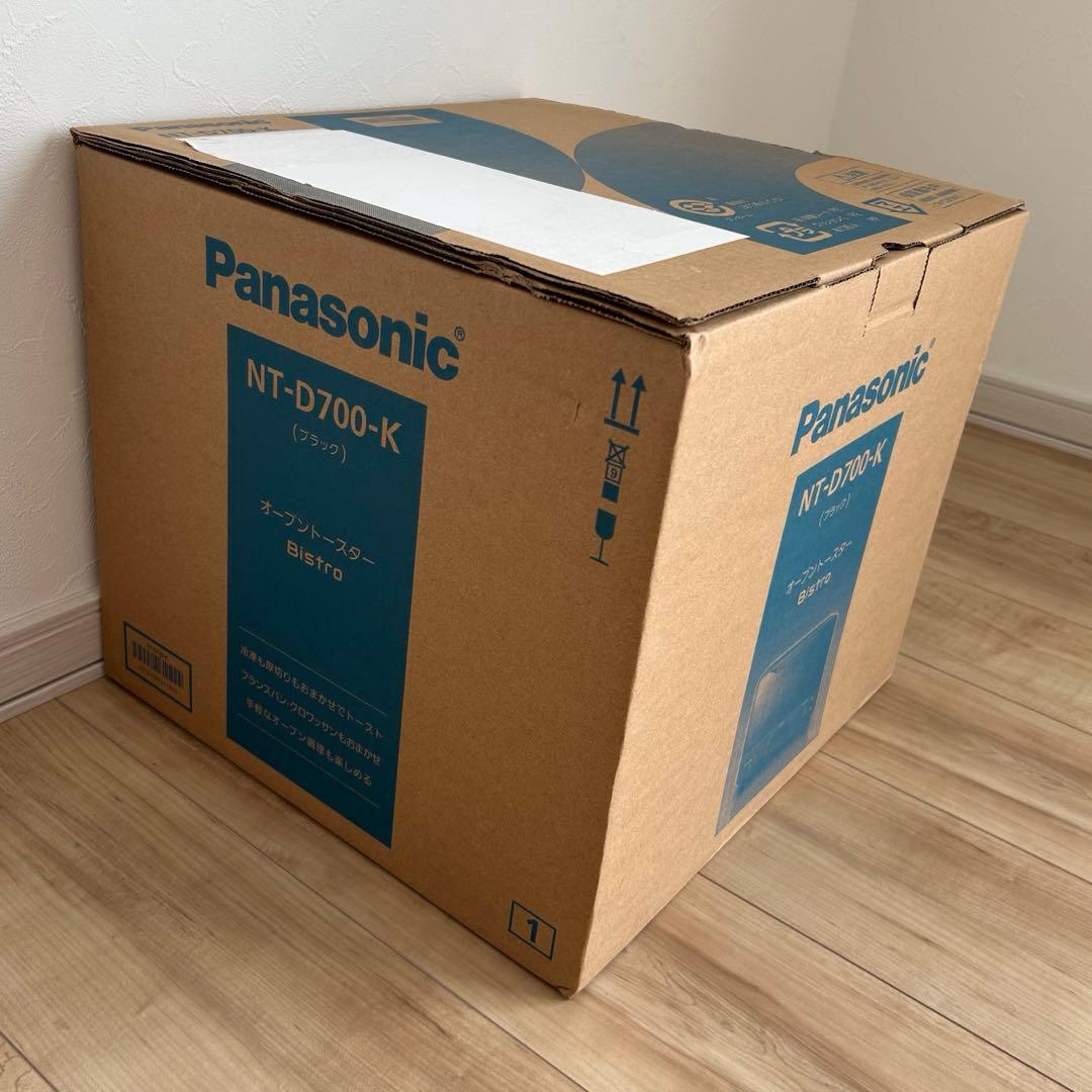 新品 パナソニック オーブントースター ビストロ ブラック NT-D700