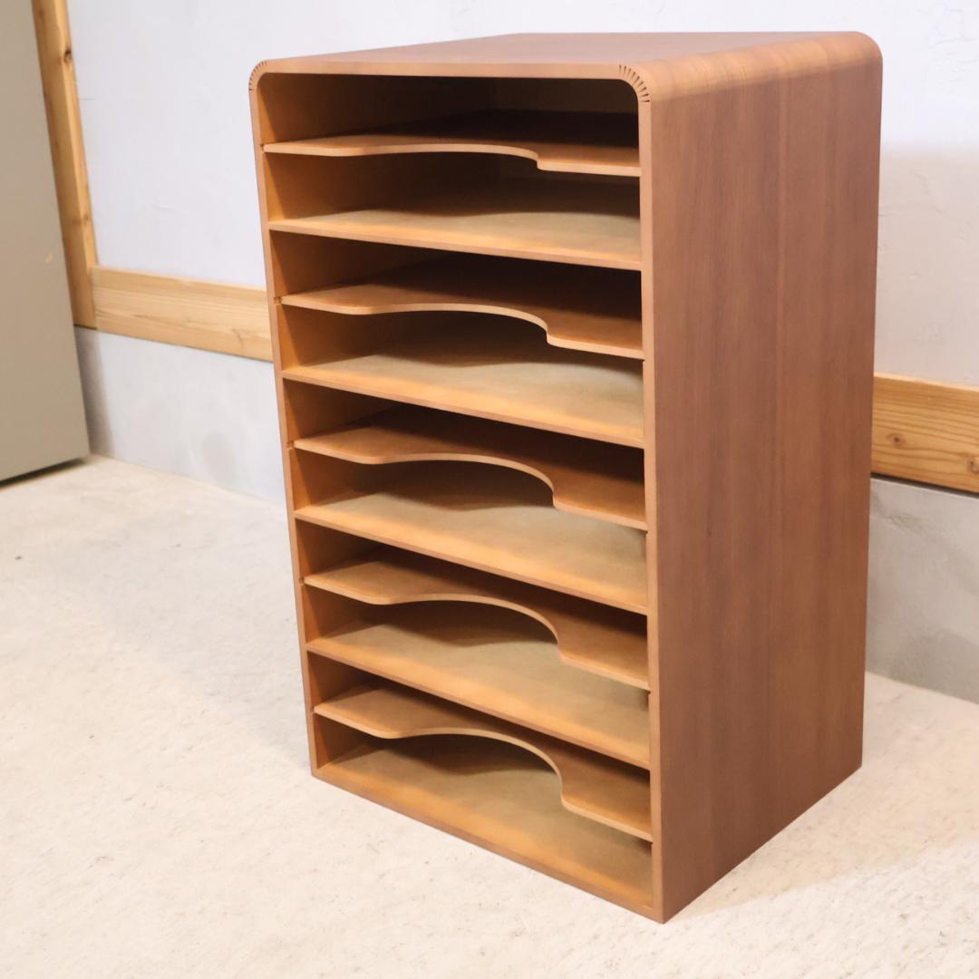 ティロワール トレーチェスト 書類ケース ナチュラル ウォールナット 収納