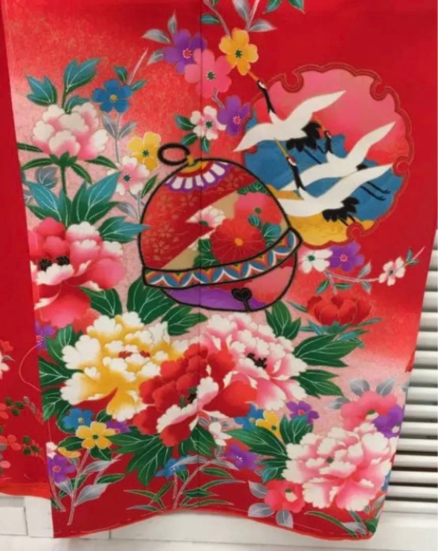 ❪5740❫　♥ 七歳　七五三　女の子　日本製 ♥