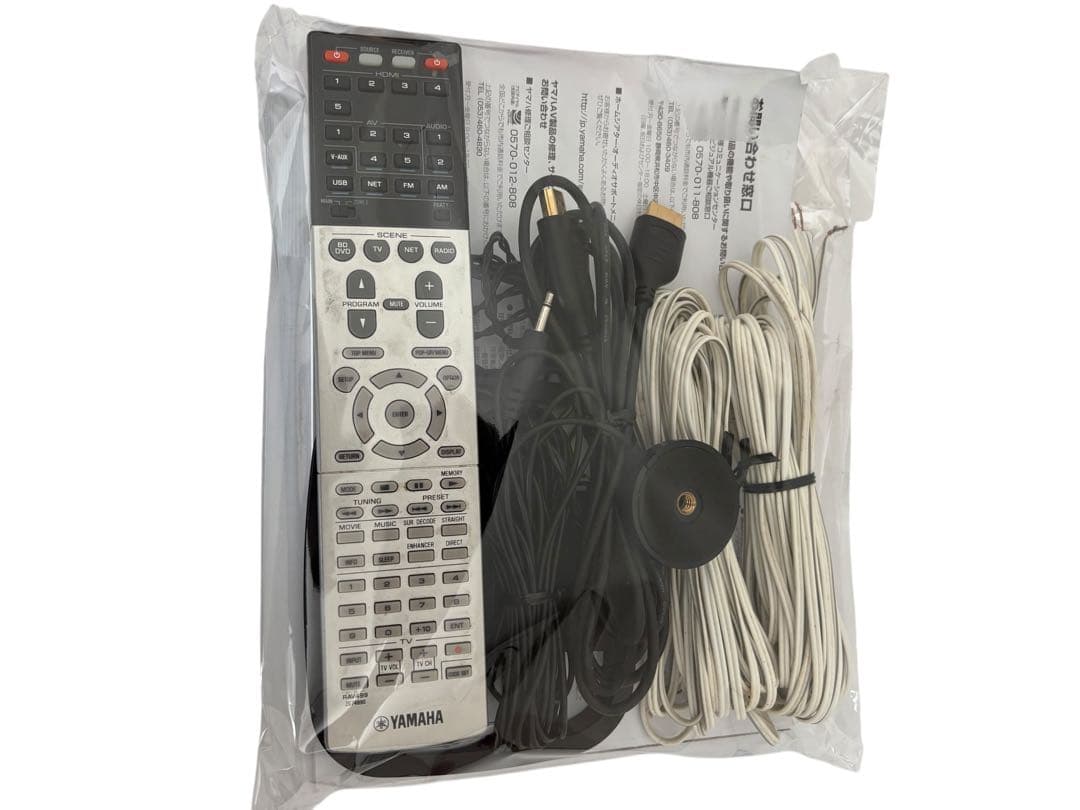 Yamaha RX-S600 AVアンプ 本体と付属品完備