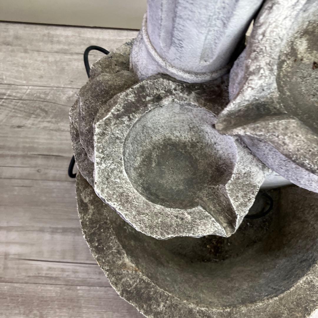 4F 卓上噴水 井戸ポンプ 循環式 ウォーターファウンテン インテリア 噴水