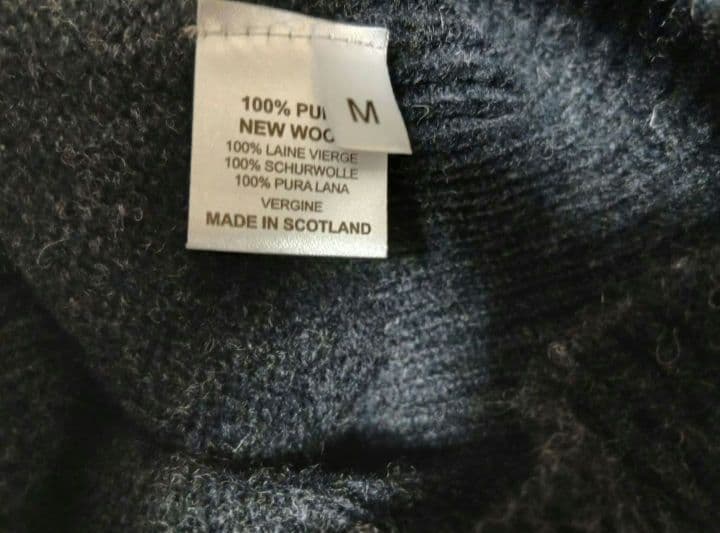 Bryceland's シャギードッグセーター チャコール