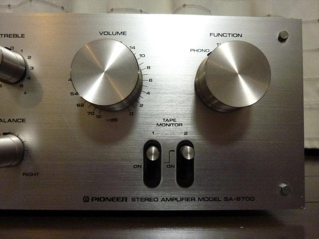 Pioneer パイオニア プリメインアンプ SA-6700 修理済 全機能動作