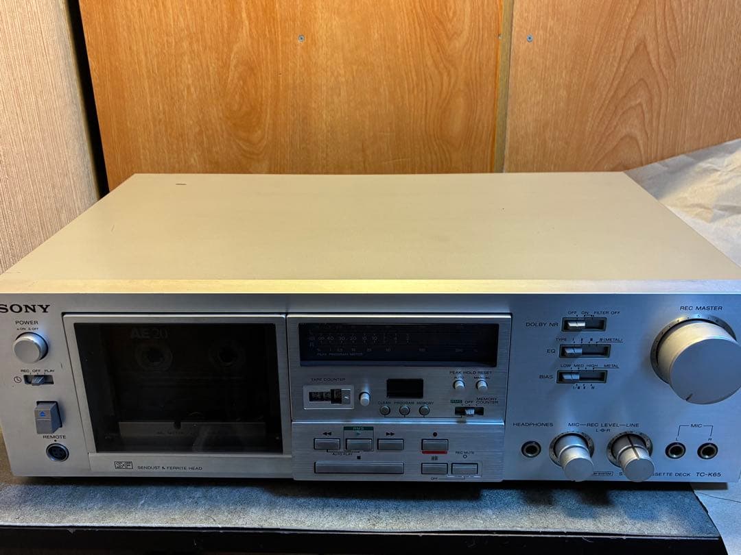 SONY TCーK65カセットプレーヤー