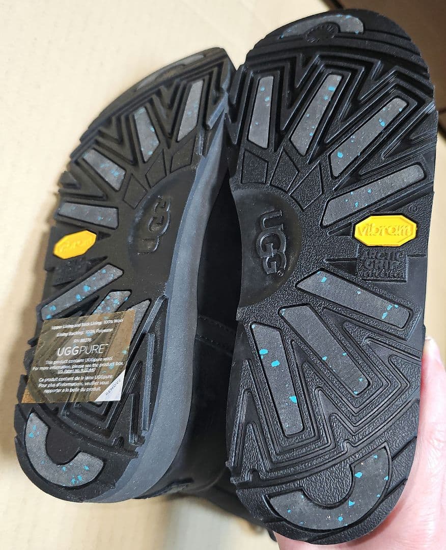 UGG クラシック ショート レザー ウォータープルーフ ブーツ 25.0 アグ