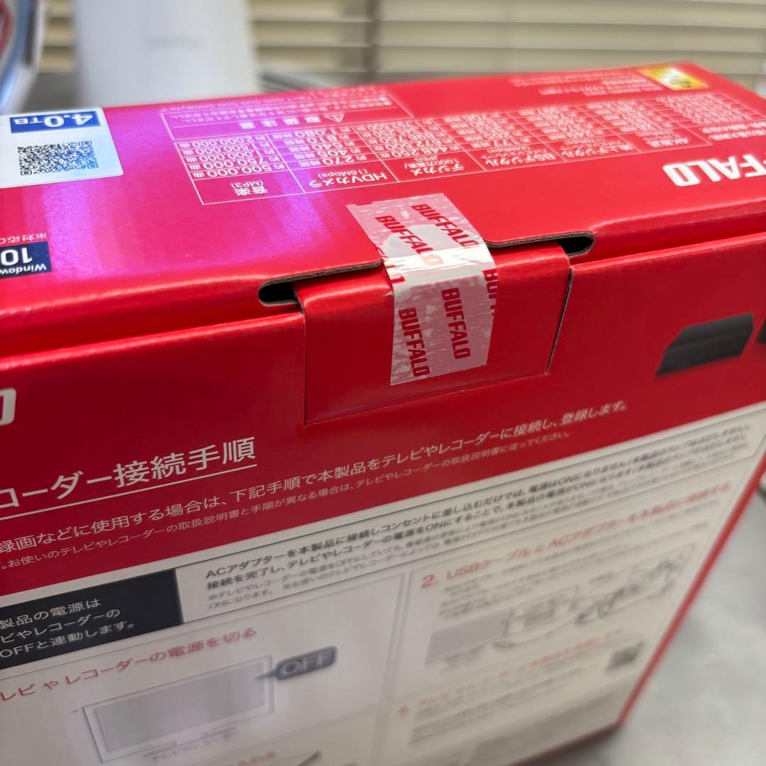 BUFFALO 外付けHDD 4TB HD-NRLD4.0U3-BA