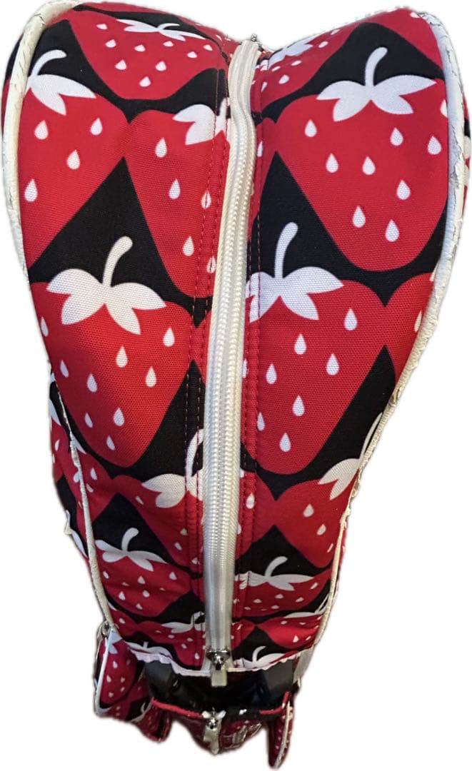 【人気モデル】PEARLY GATES キャディバッグ いちご柄　パーリーゲイツ