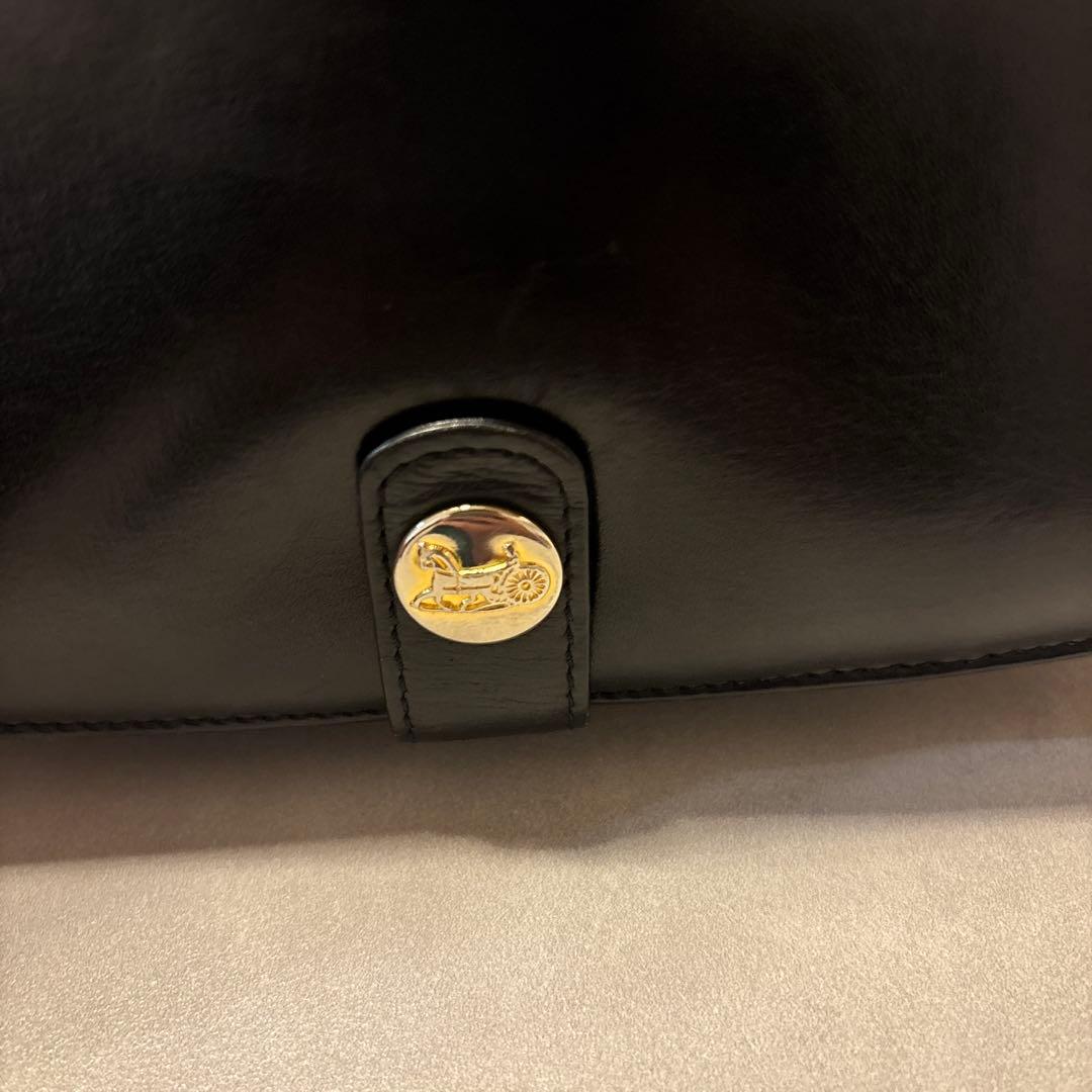 ミ*ポ様 CELINE 1970s ロゴ フラップ ショルダーバッグ