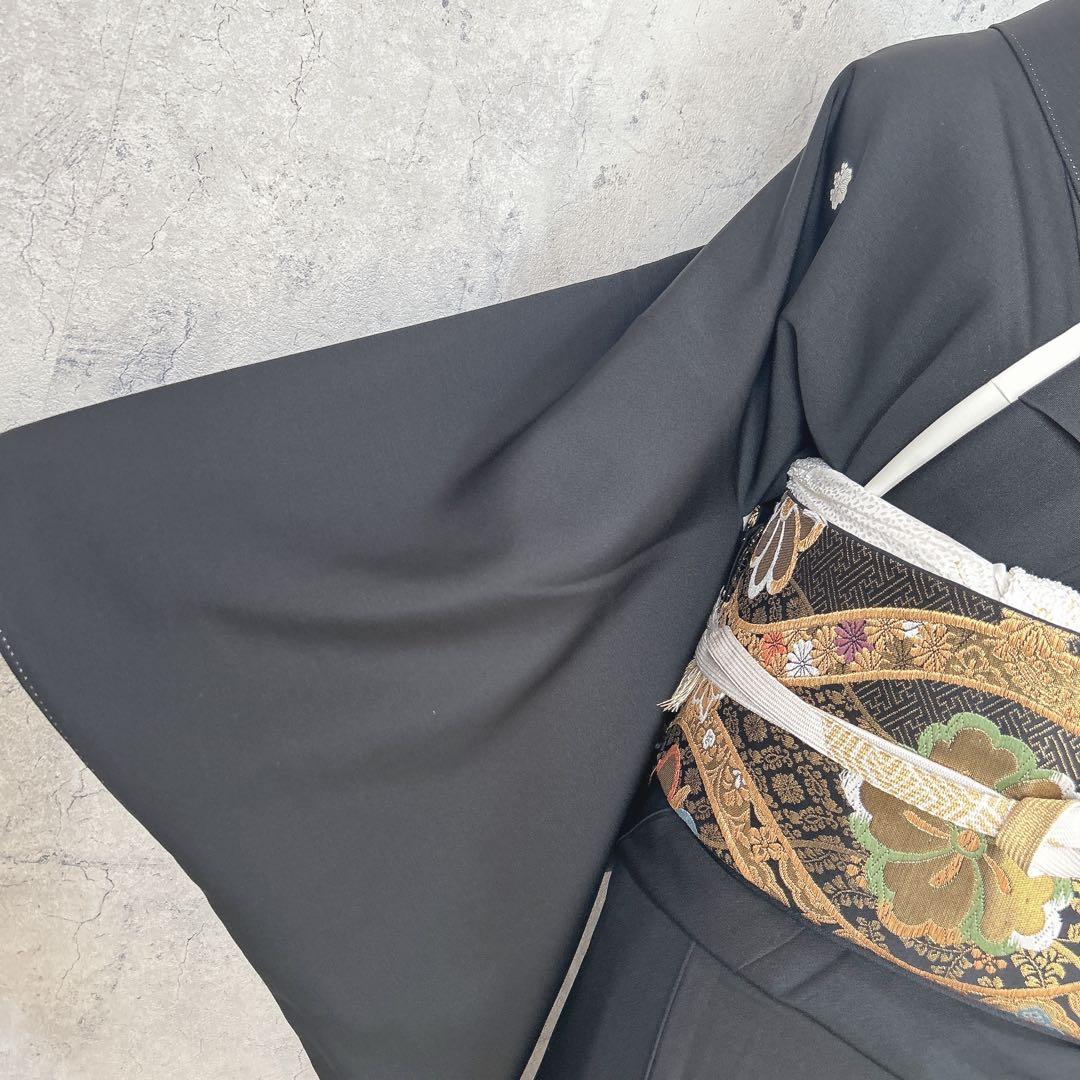 留袖　フルセット　黒留袖　ヤマト謹製　刺繍　豪華　作家物