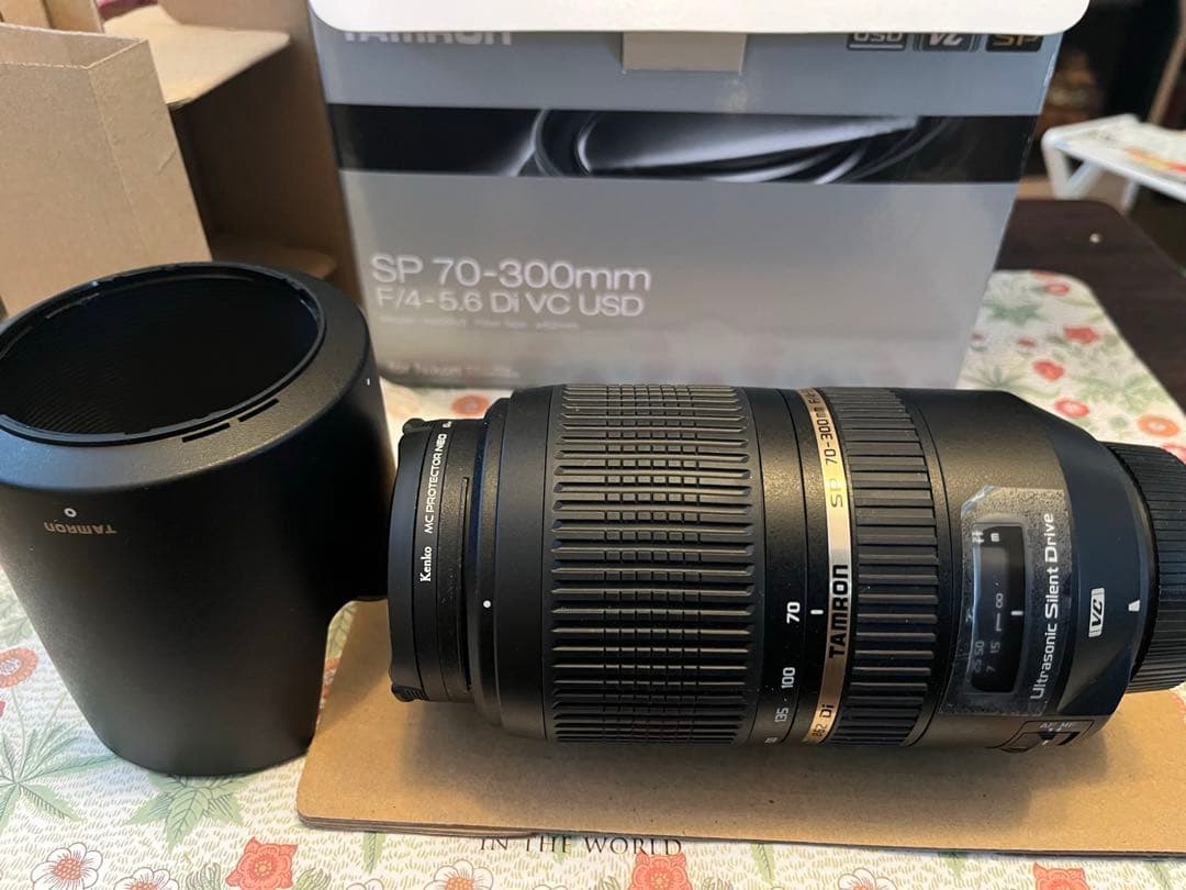 新品未使用：タムロンズームレンズ（ニコン用）