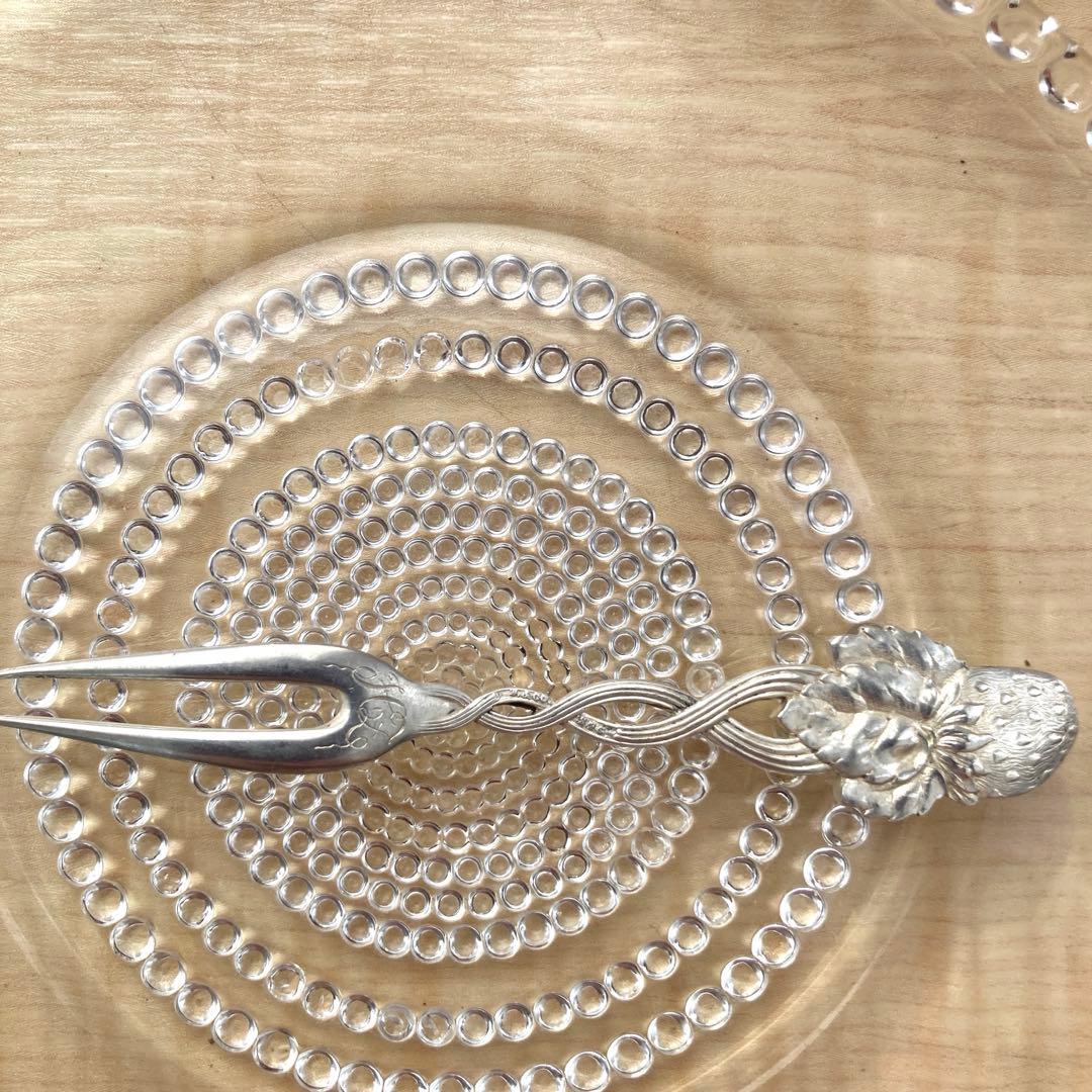 Tiffany 純銀　ストロベリー　フルーツフォーク