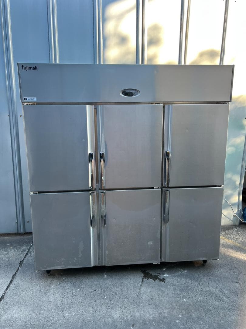 1028◆格安配送地域あり◆業務用フジマック◆6ドア冷蔵庫◆2015年製