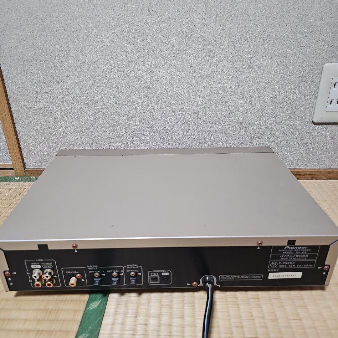実働！■Pioneer MJ-D5 ミニディスクレコーダー　MD