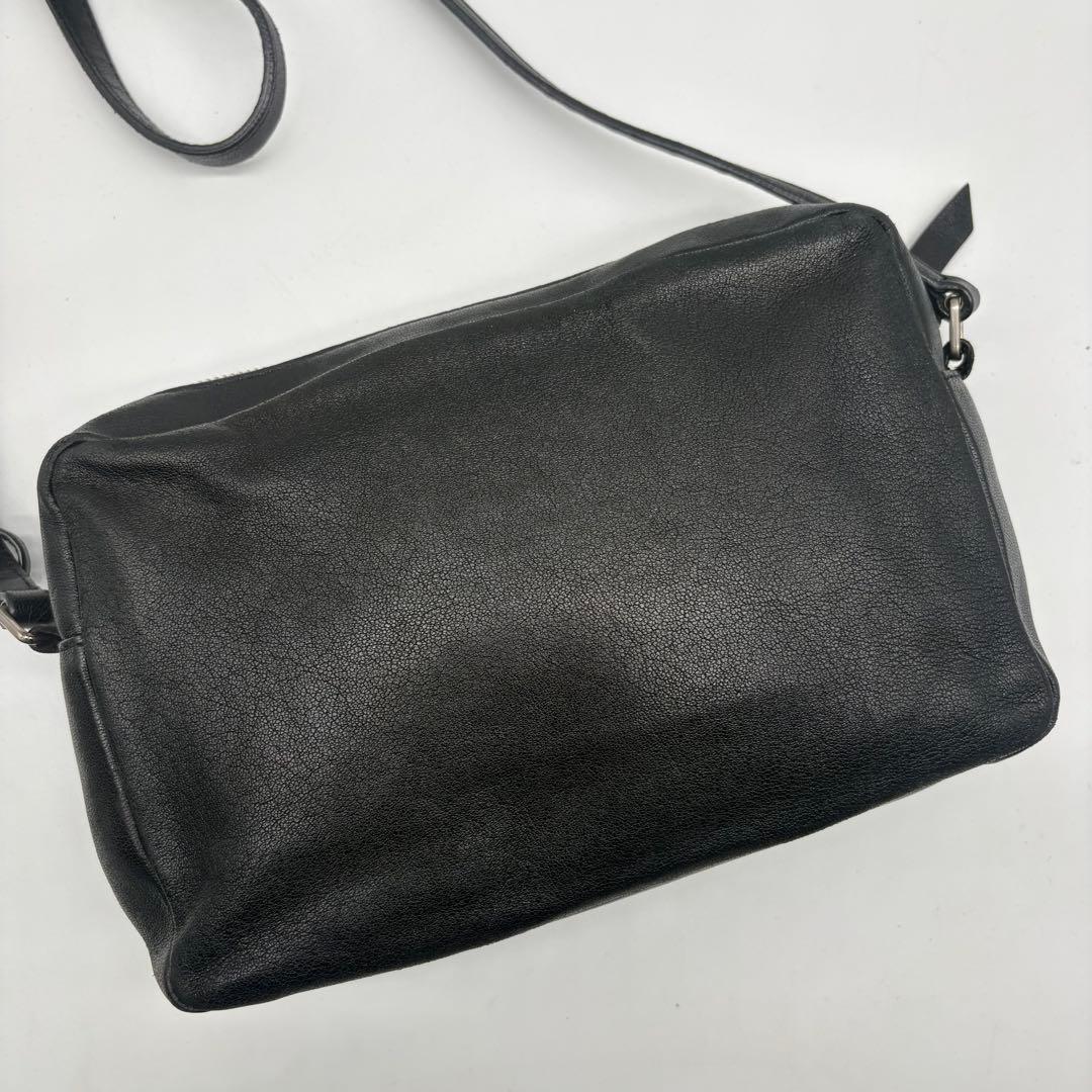 【しゅうまい様】サンローラン パリ ショルダーバッグ ポシェット YSL 黒