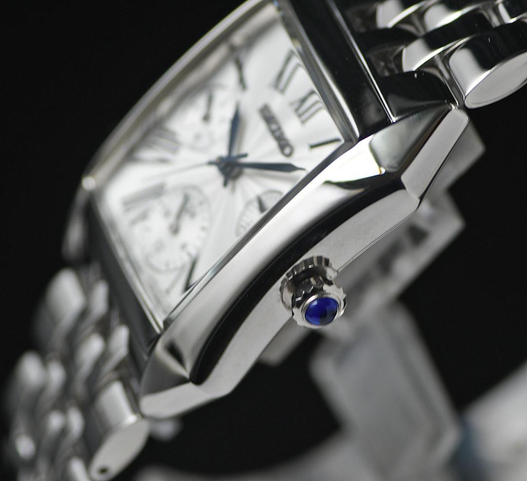 セイコー新品ローマ数字レディース＆ボーイズ入手困難 逆輸入50m防水 腕時計