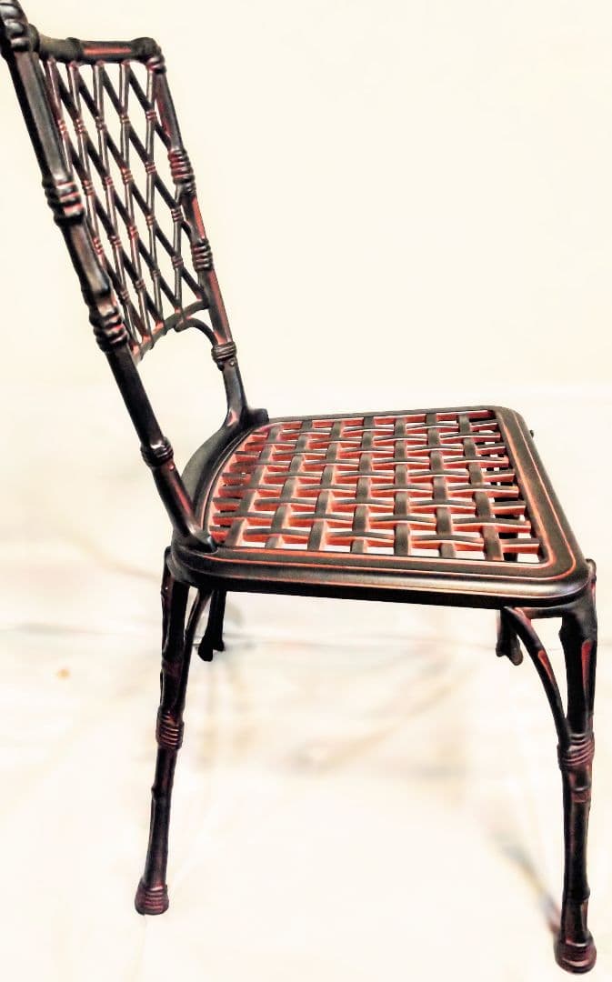 DESSI MOBELフィリピナス アンティーク ガーデニングチェア アルミ製