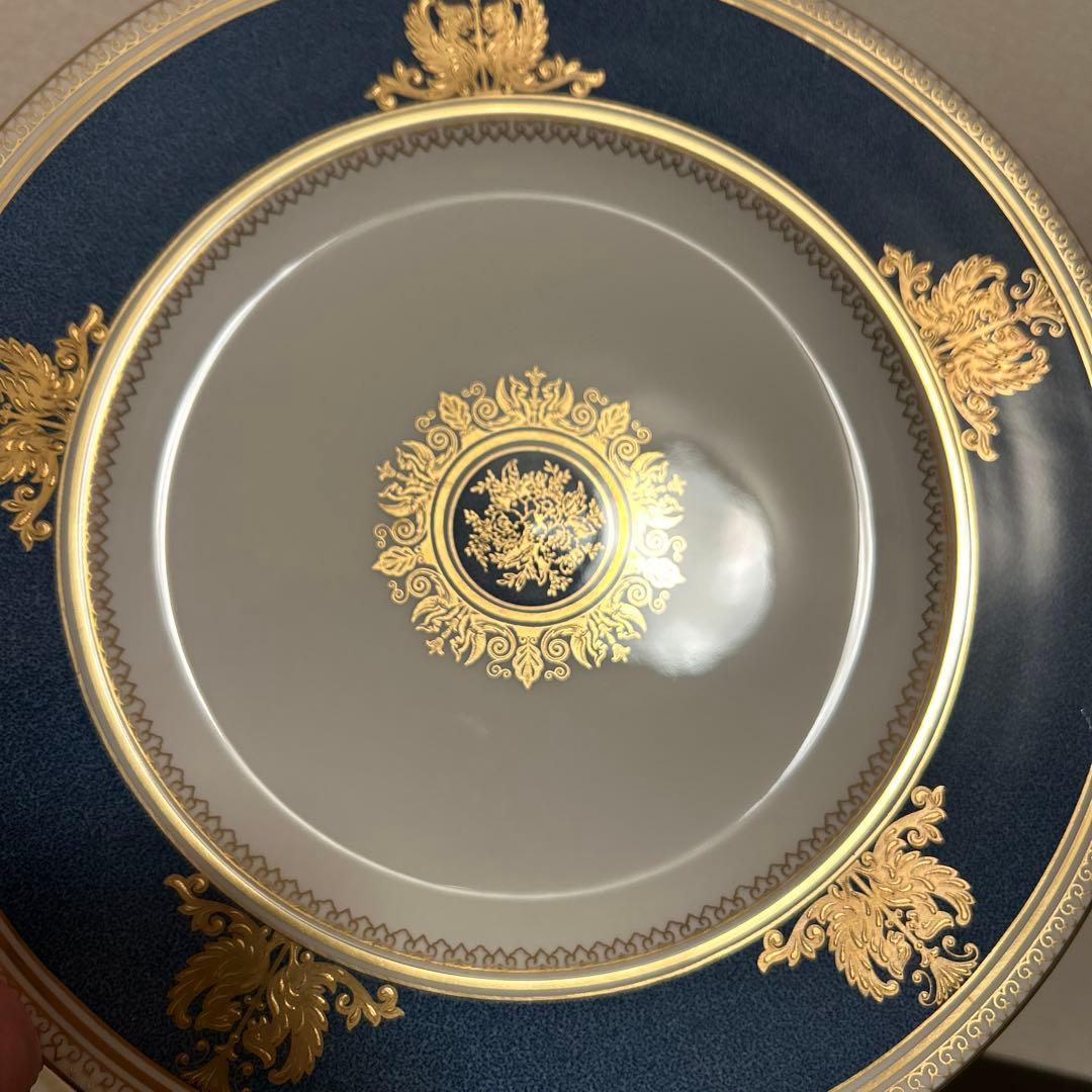 ウェッジウッド　コロンビア　パウダーブルー　ディナープレート　27.5cm