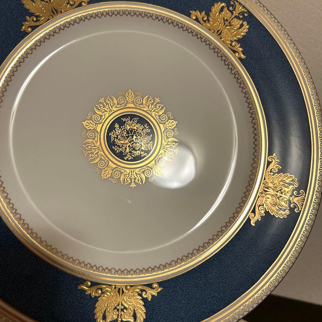 ウェッジウッド　コロンビア　パウダーブルー　ディナープレート　27.5cm