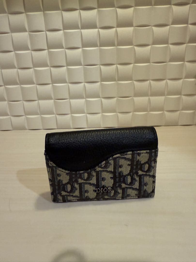Saddle ビジネスカードホルダー 名刺入れ　dior
