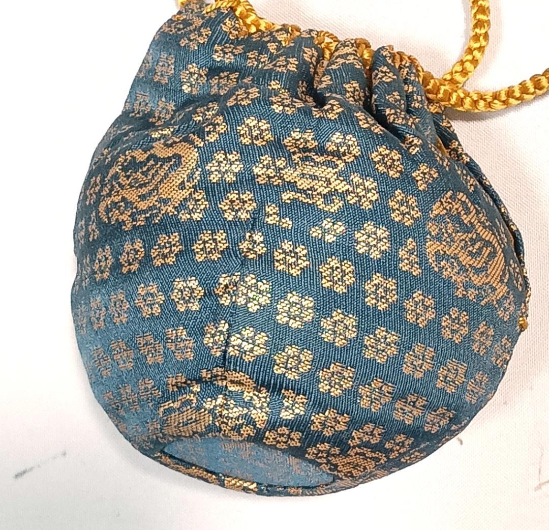 茶道具　中興名物茶入　美濃光寿作　中興名物相坂丸壺茶入　相坂金襴仕覆付　美品！！