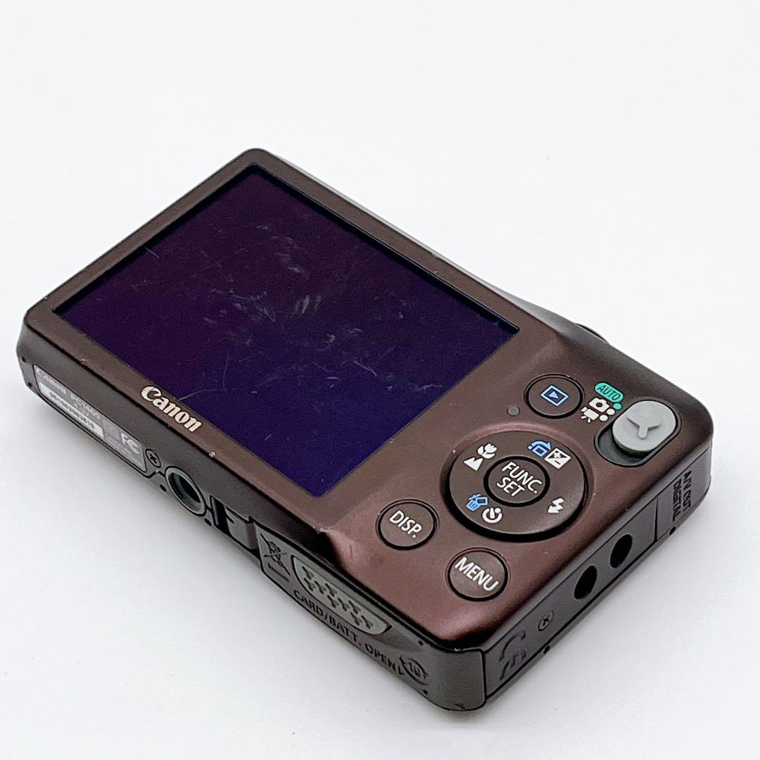【希少】Canon IXY 200F オールド コンデジ ブラウン