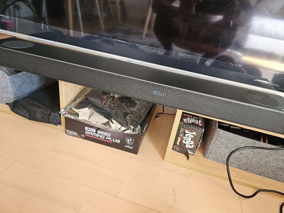 LG S75QC 高性能サウンドバー(3.0.2ch160W)生後3ヶ月