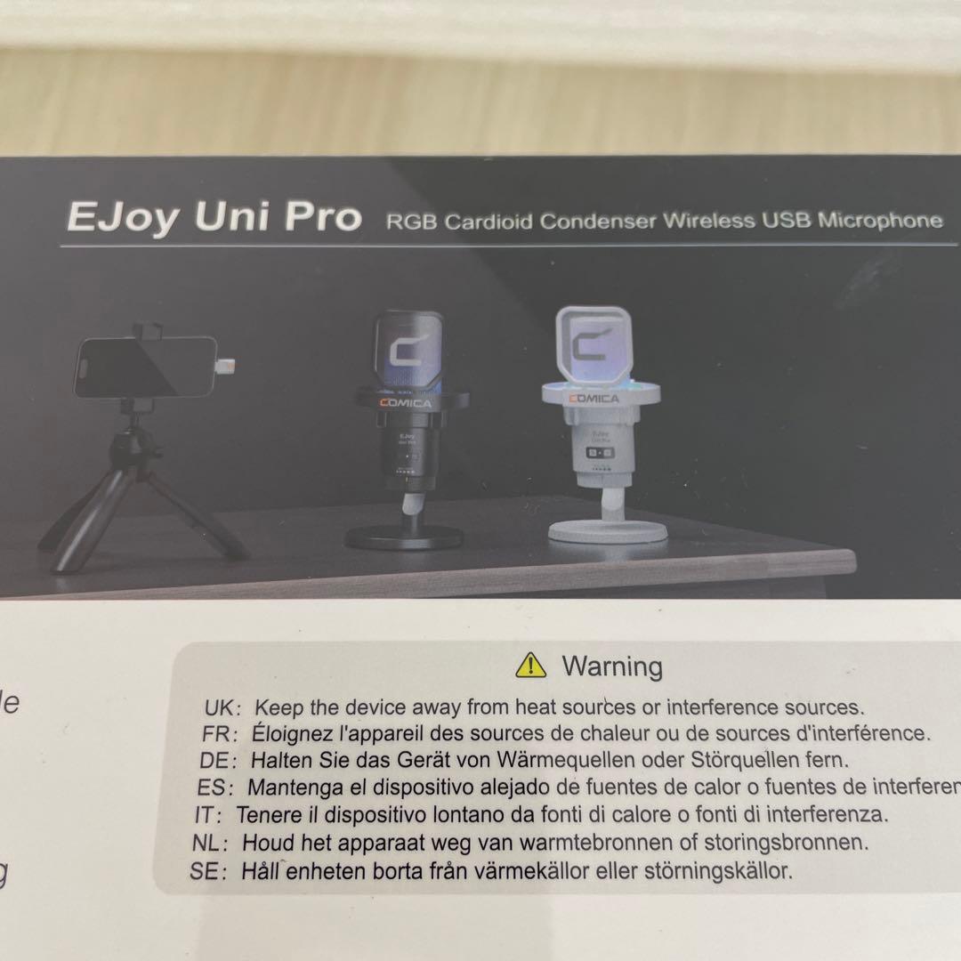 9516 COMICA ワイヤレスUSBコンデンサーマイク ゲーミングマイク