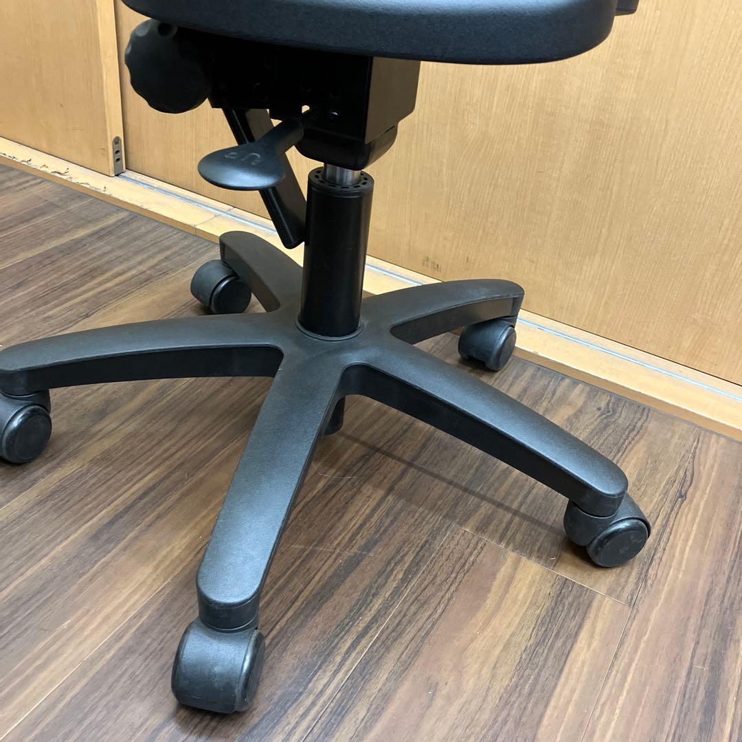 ayur-chair キャスタータイプ アーユルチェア 体圧分散マット付き