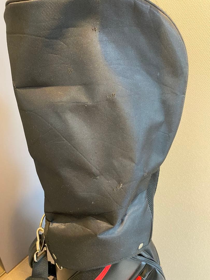 BRIDGESTONE ゴルフ キャディバッグ 黒赤